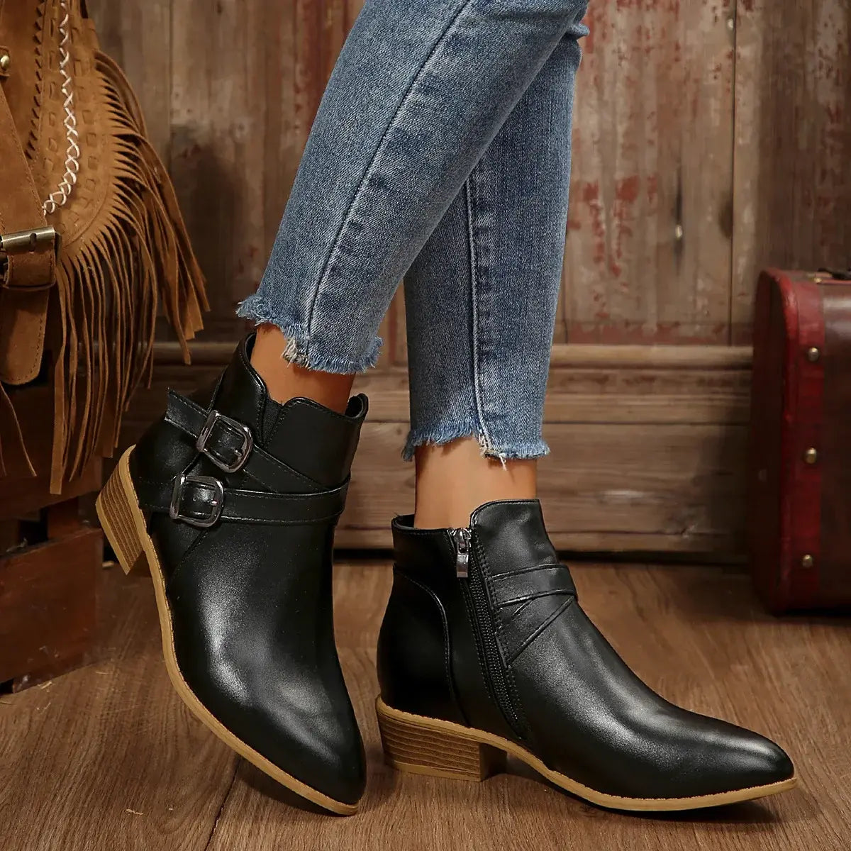 Aurelia Leather Boots