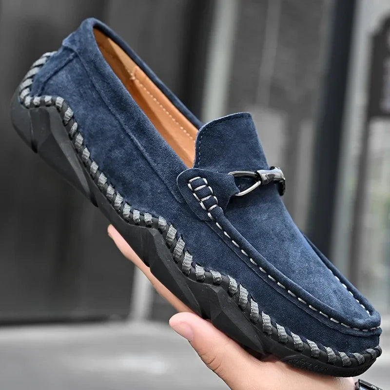 Napoli Leather Loafers - Axel Ross