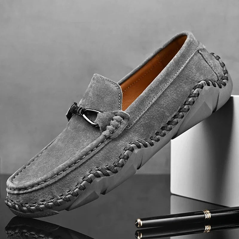 Napoli Leather Loafers - Axel Ross