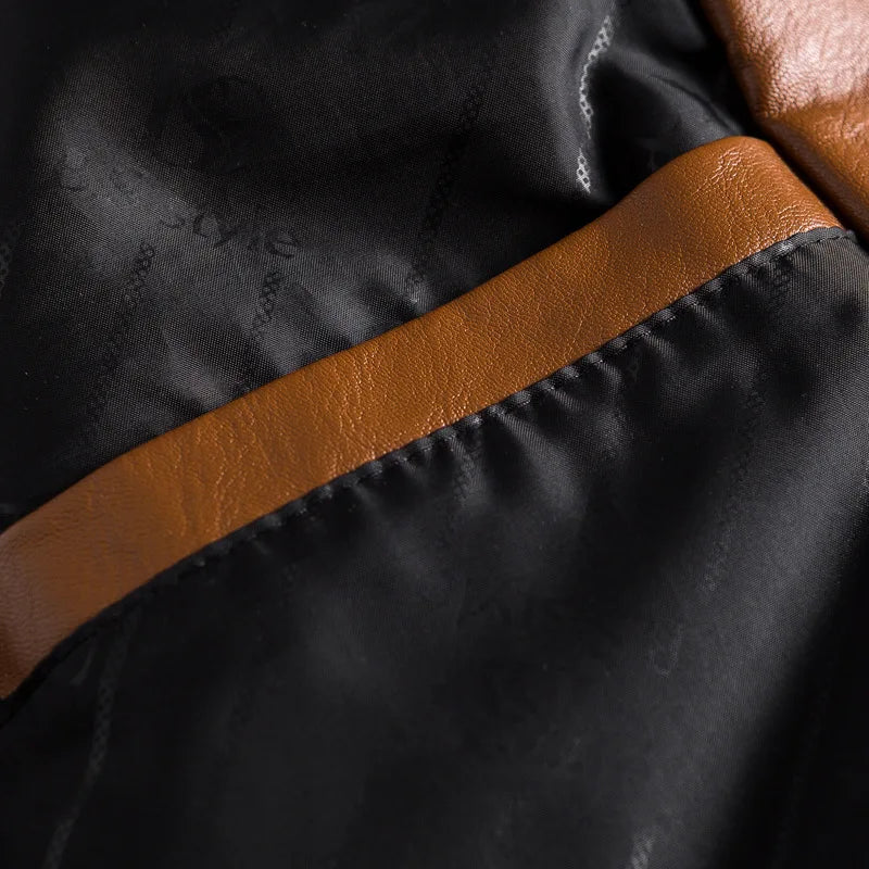 Maverick Leather Blazer - Axel Ross