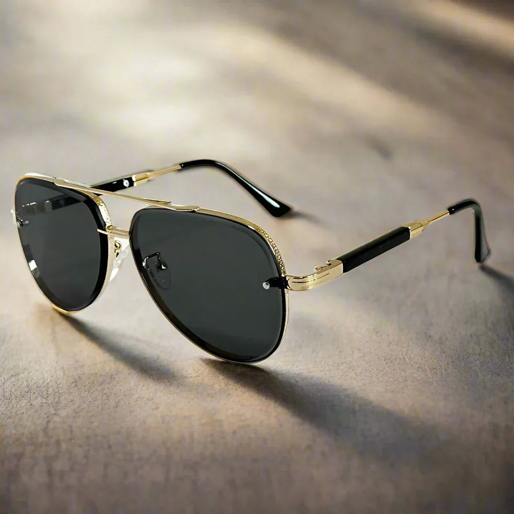 "Monte Carlo" Aviator Sunglasses - Axel Ross