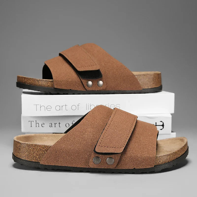 Brunel Leather Sandals - Axel Ross