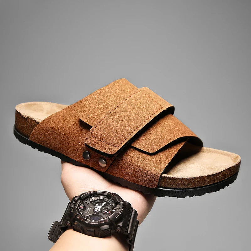 Brunel Leather Sandals - Axel Ross