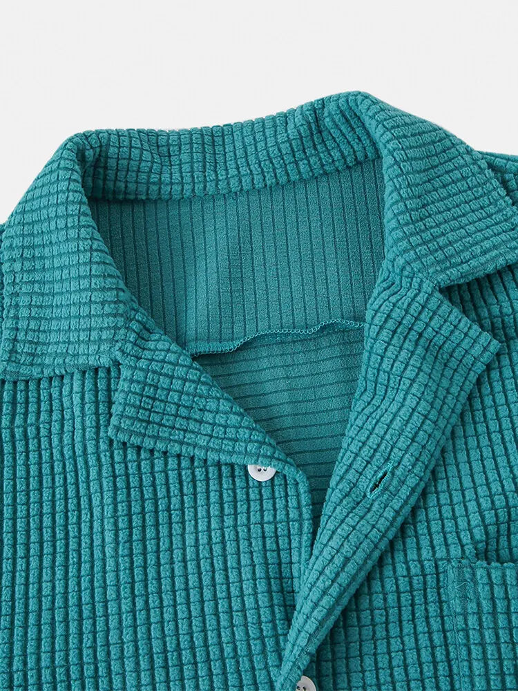 Jackson Waffle Knit Shirt - Axel Ross