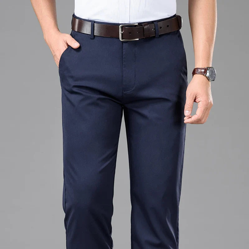 Hampton Tailored Fit Pants - Axel Ross