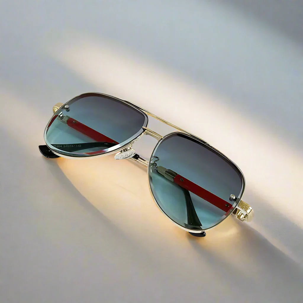 "Monte Carlo" Aviator Sunglasses - Axel Ross