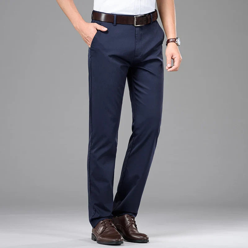 Hampton Tailored Fit Pants - Axel Ross
