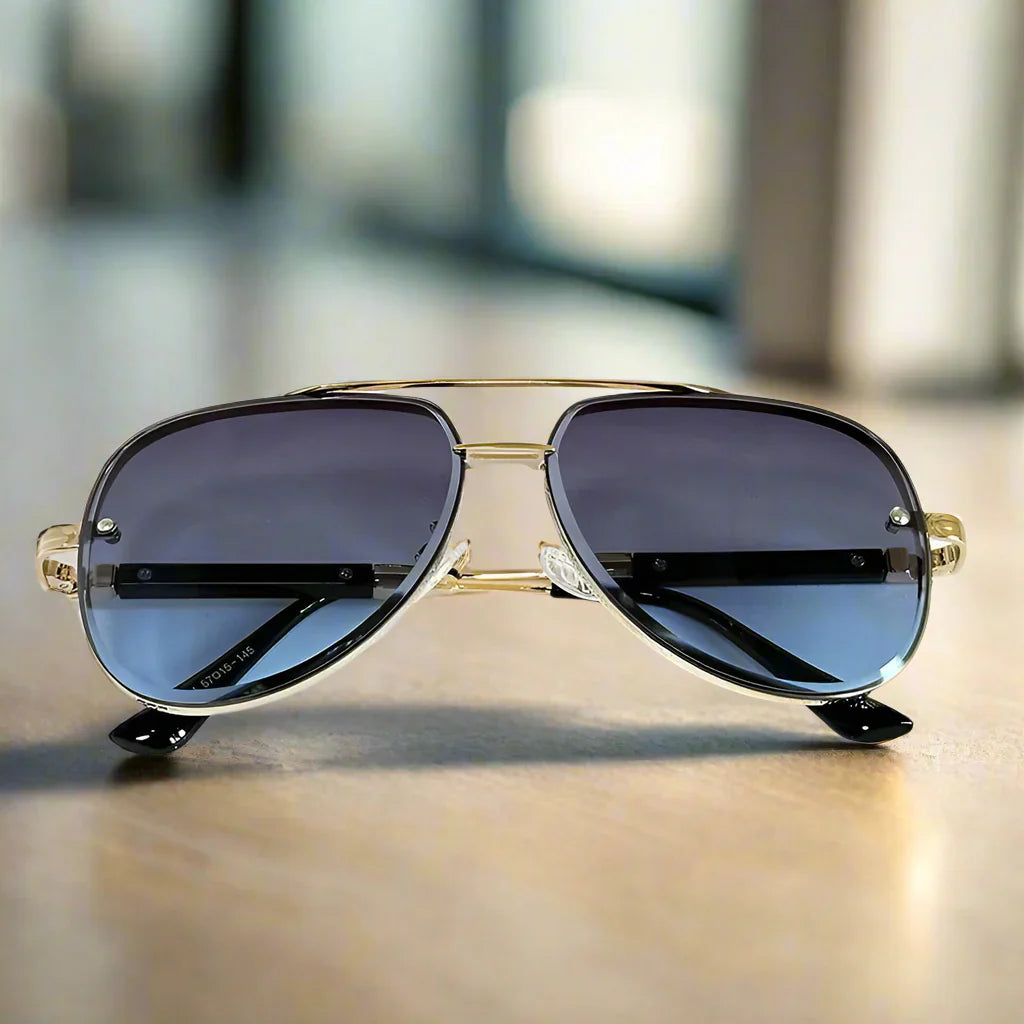 "Monte Carlo" Aviator Sunglasses - Axel Ross