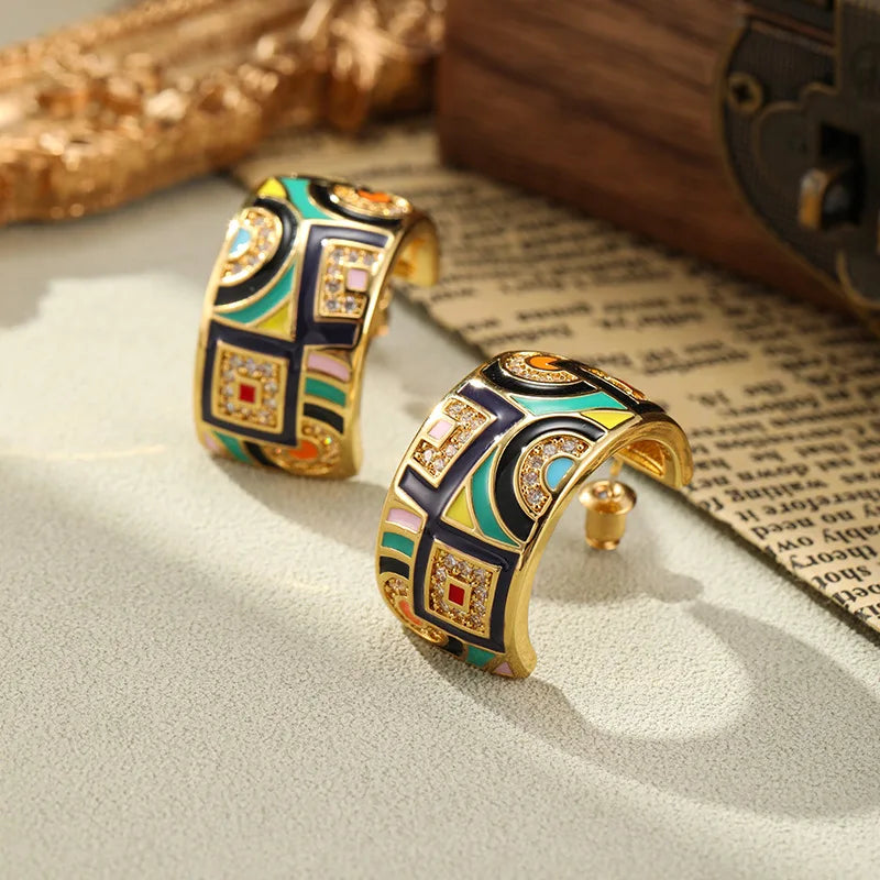 Mosaic Muse™ Earrings - Axel Ross