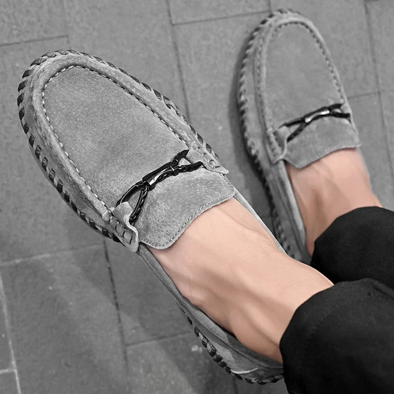 Napoli Leather Loafers - Axel Ross