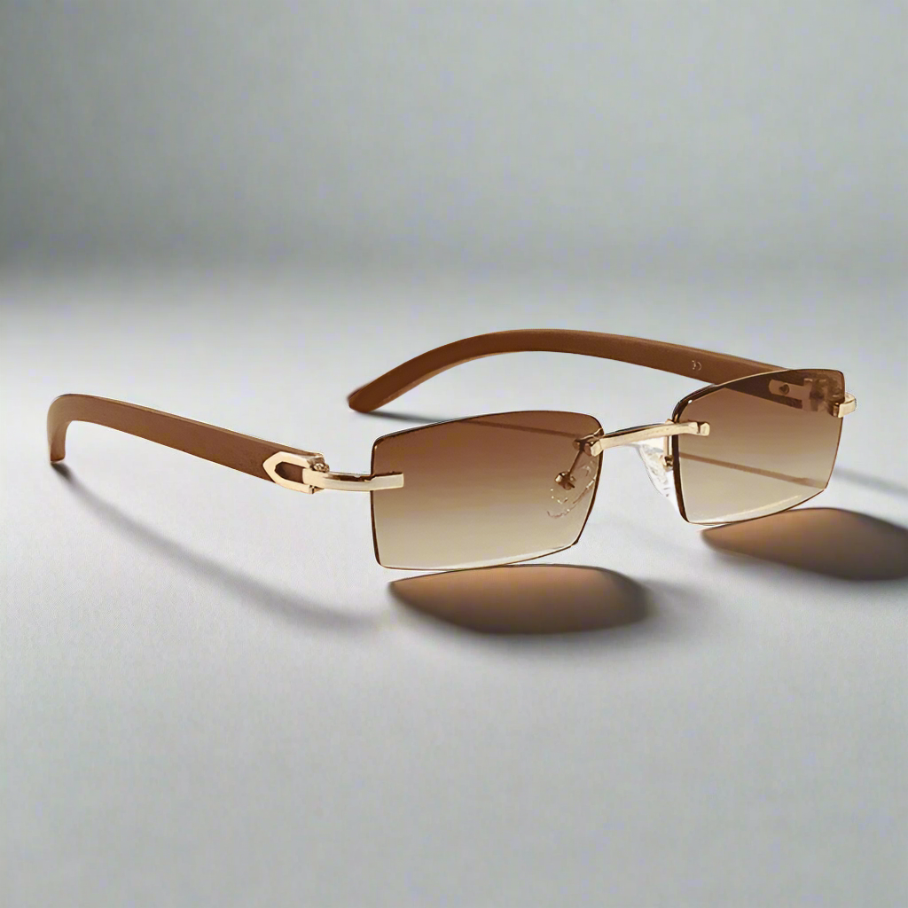 Luxury Vintage Wooden Sunglasses - Axel Ross