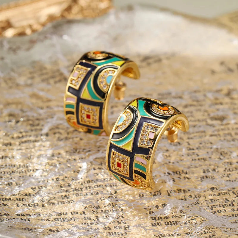 Mosaic Muse™ Earrings - Axel Ross