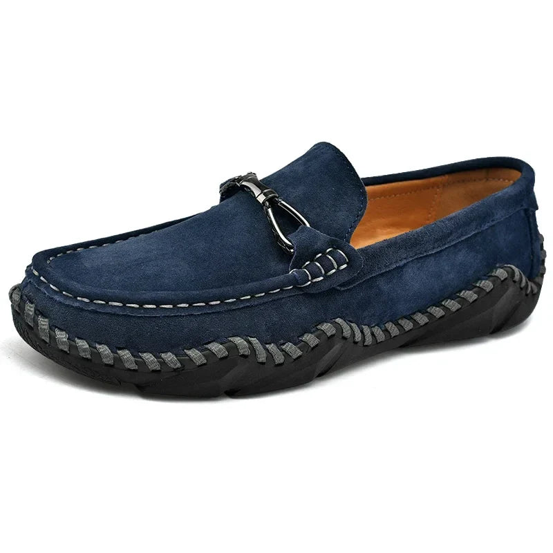 Napoli Leather Loafers - Axel Ross