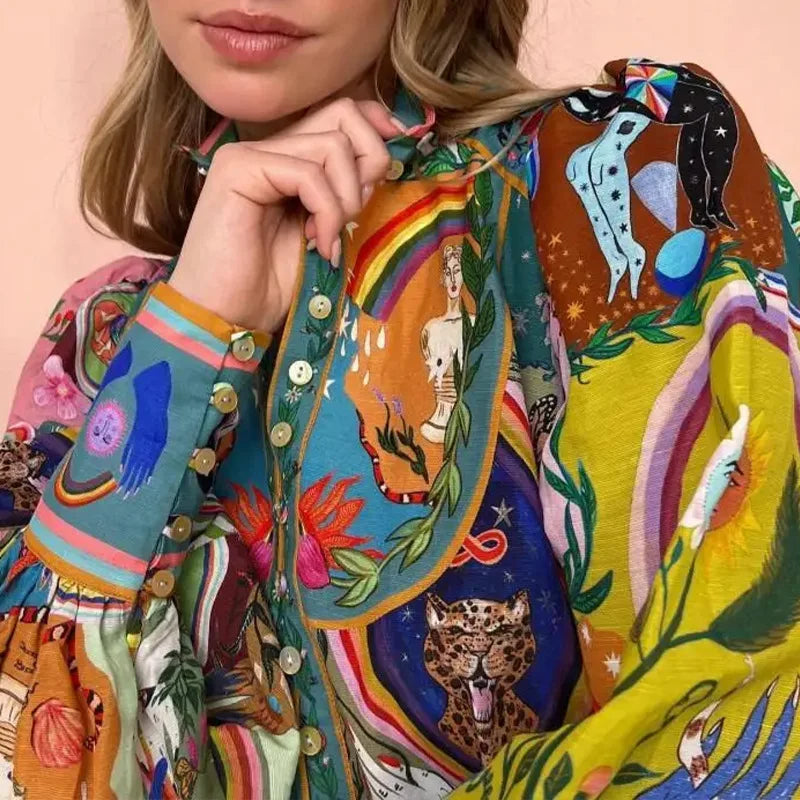 Myth & Muse Shirt Dress - Axel Ross