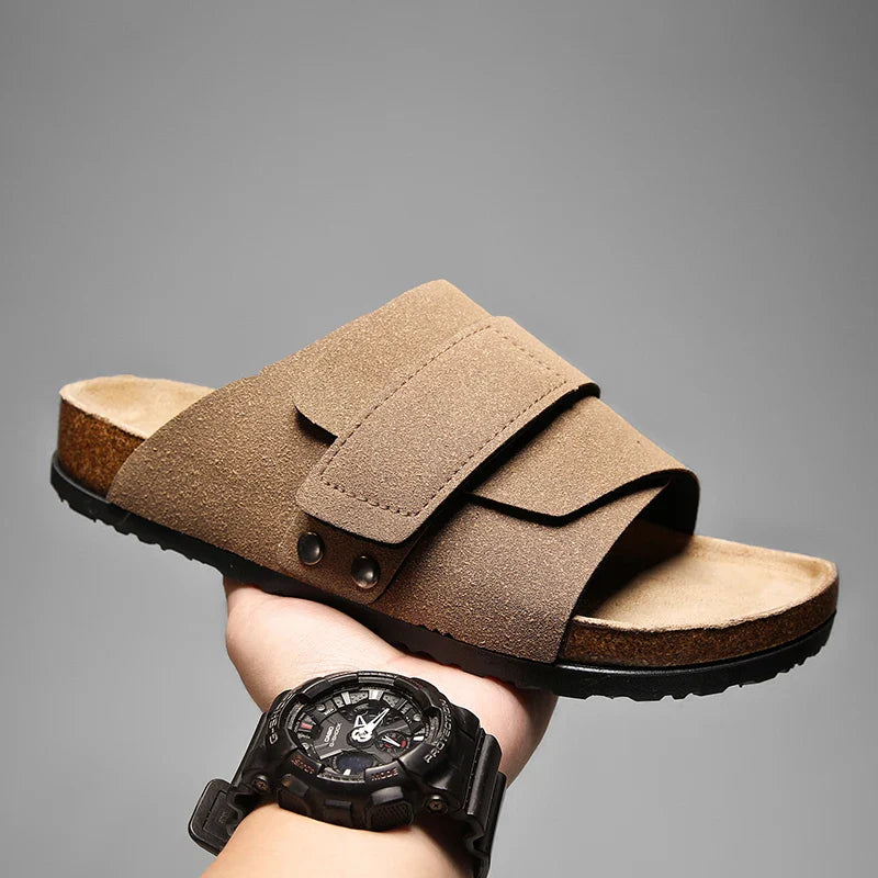 Brunel Leather Sandals - Axel Ross