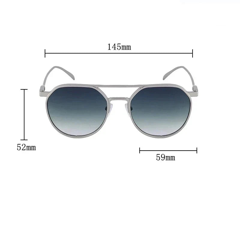 Luca™ Metal Frame Sunglasses - Axel Ross