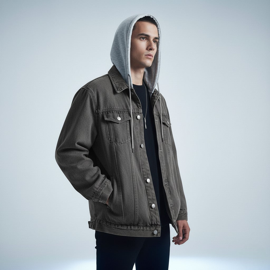 Sawyer Hooded Denim Jacket