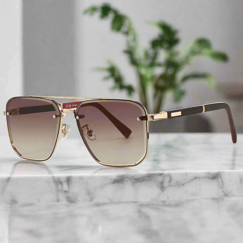 Roberto™ Luxury Square Sunglasses - Axel Ross