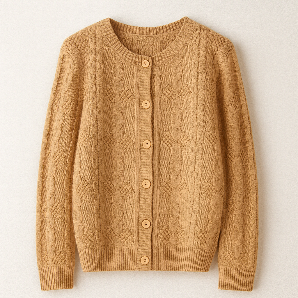 Amara Merino Wool Cardigan