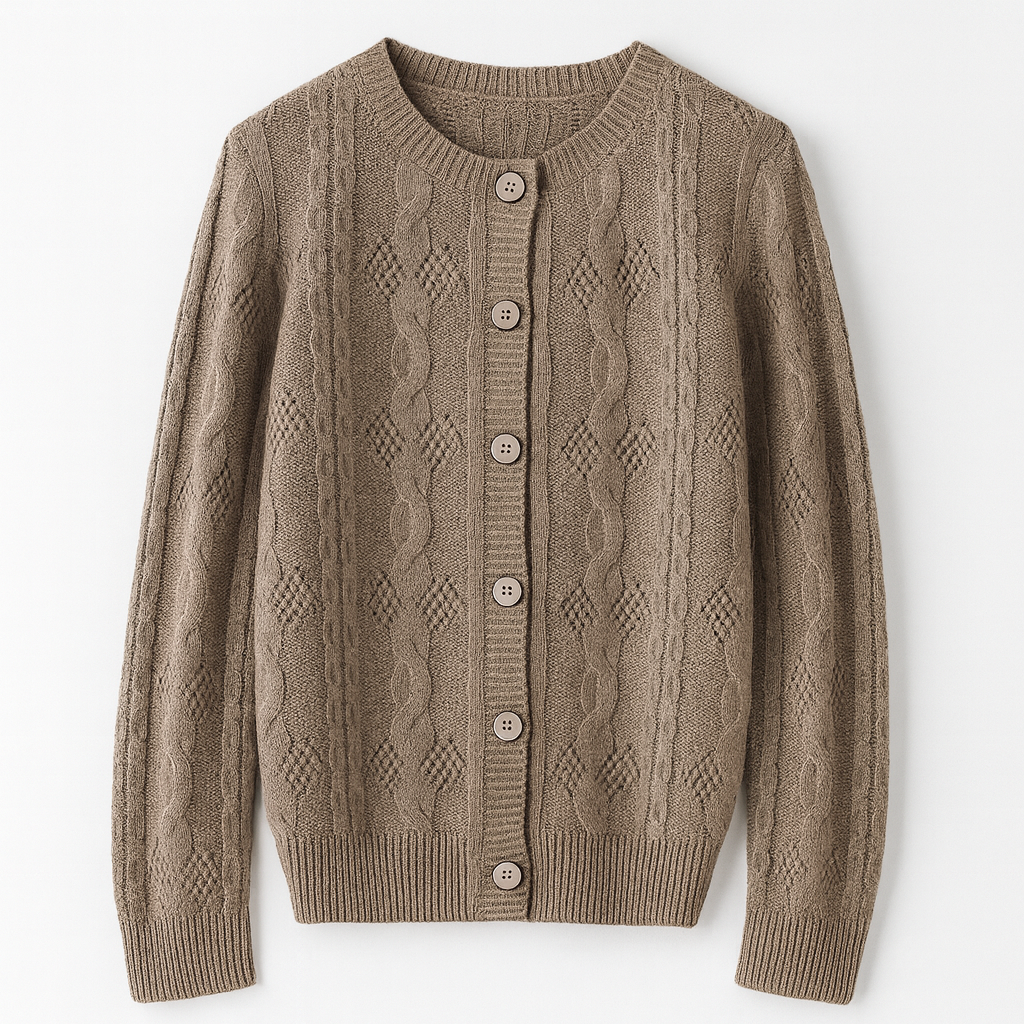Amara Merino Wool Cardigan
