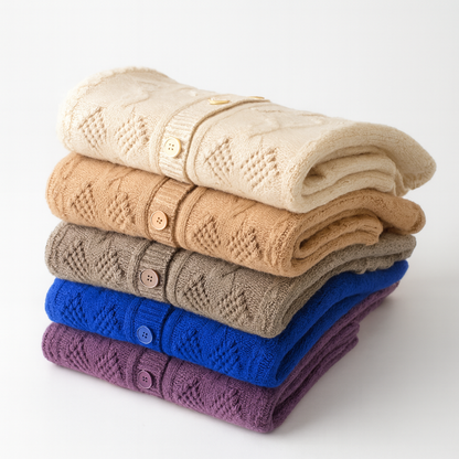 Amara Merino Wool Cardigan