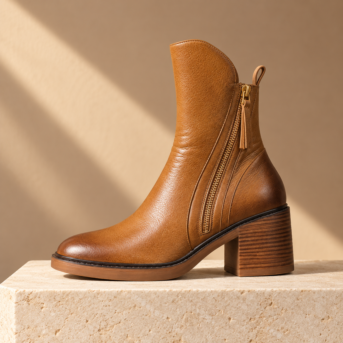 Mirevane Leather Boots