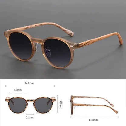 Alba Round Sunglasses