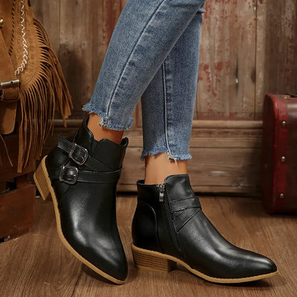Aurelia Leather Boots