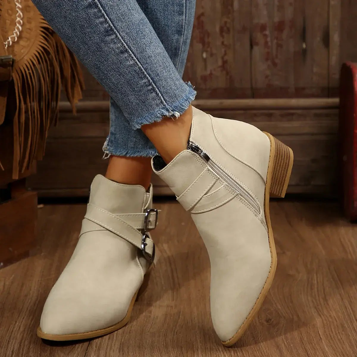 Aurelia Leather Boots