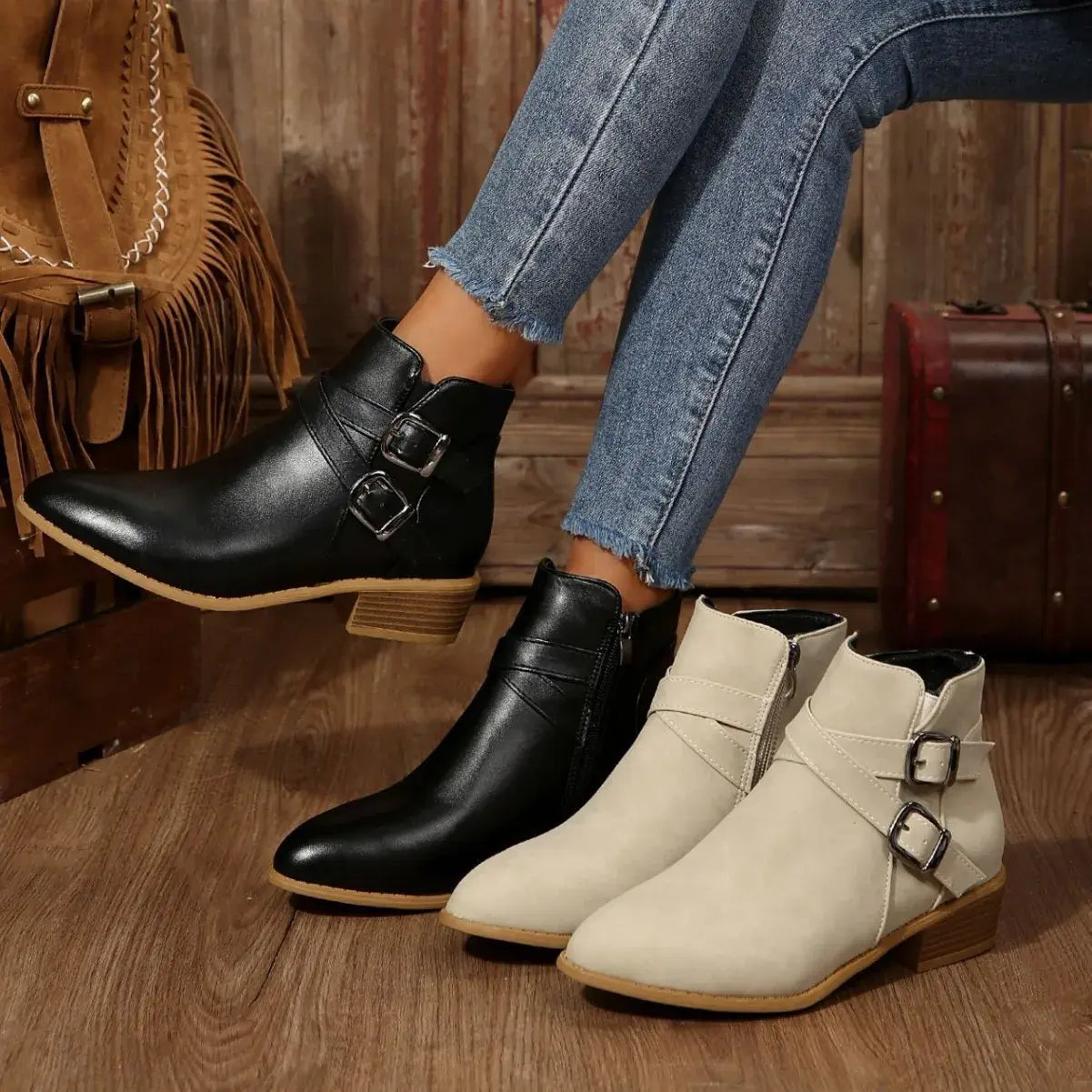 Aurelia Leather Boots