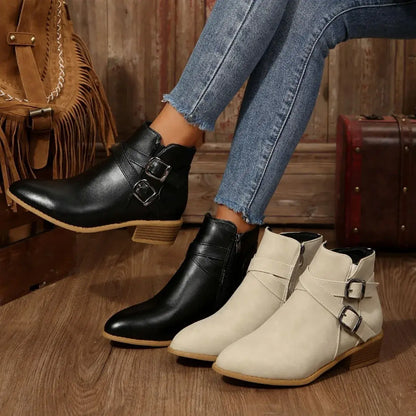 Aurelia Leather Boots
