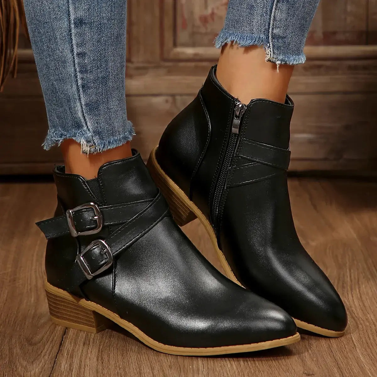 Aurelia Leather Boots