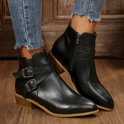 Aurelia Leather Boots