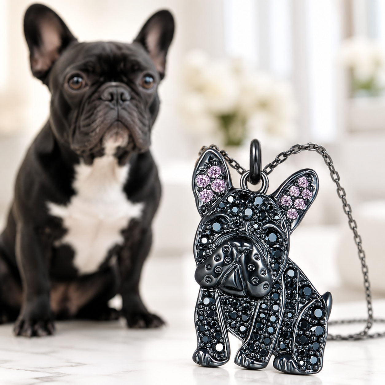 Pierre The Frenchie Necklace