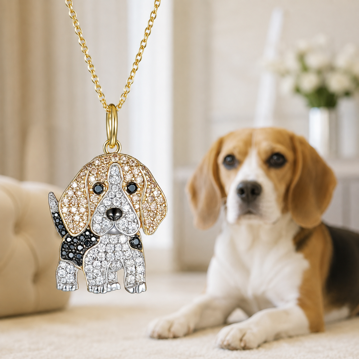 My Beagle Necklace