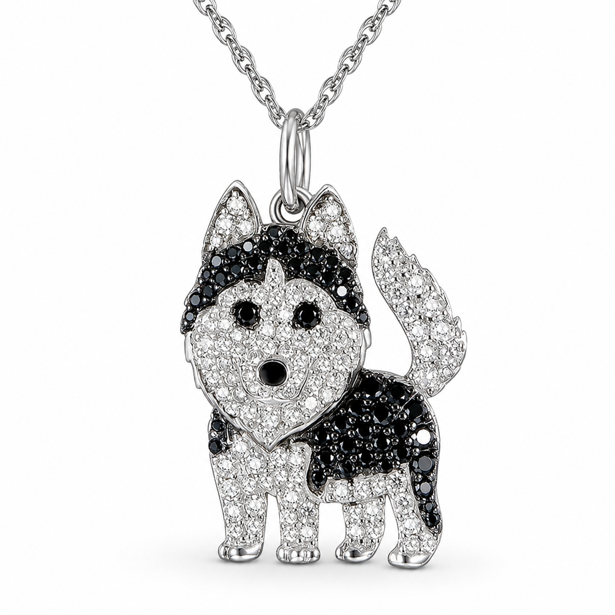 Snow Husky Necklace