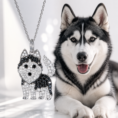 Snow Husky Necklace