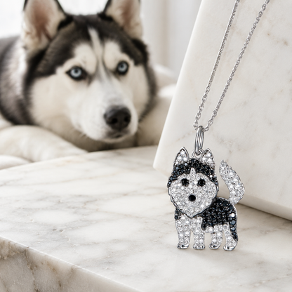 Snow Husky Necklace