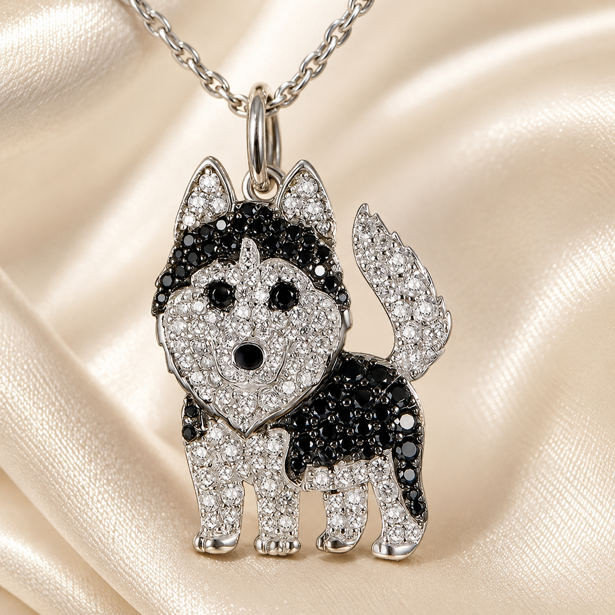 Snow Husky Necklace