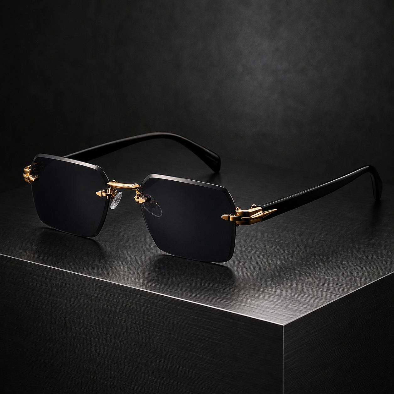 Cassian Rimless Sunglasses