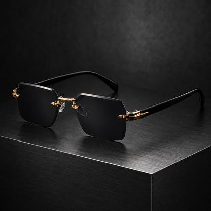 Cassian Rimless Sunglasses
