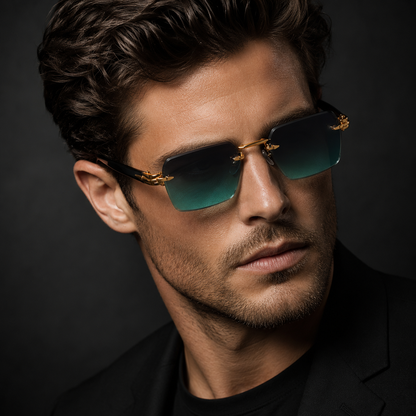 Cassian Rimless Sunglasses