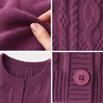 Amara Merino Wool Cardigan