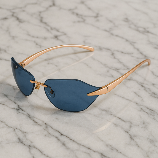 Carlo™ Rimless Polarized Sunglasses - Axel Ross