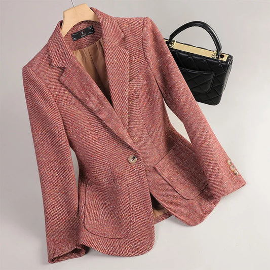 Elara Wool Blazer