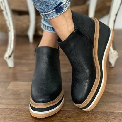 Nova Platform Ankle Boot