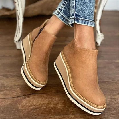 Nova Platform Ankle Boot
