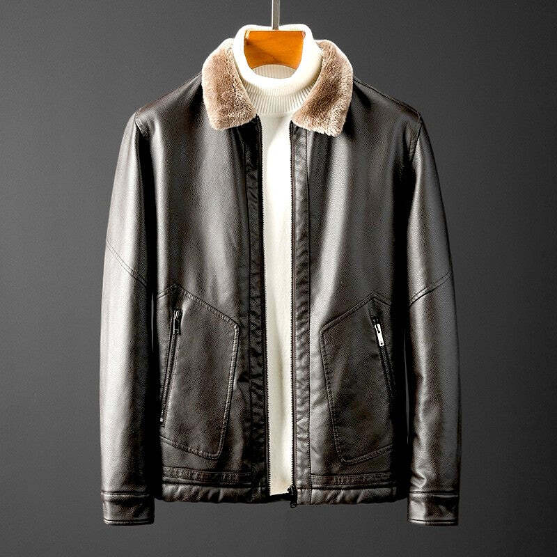 Hudson Signature Leather Jacket