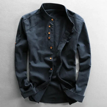 Kaito Japanese Linen Shirt