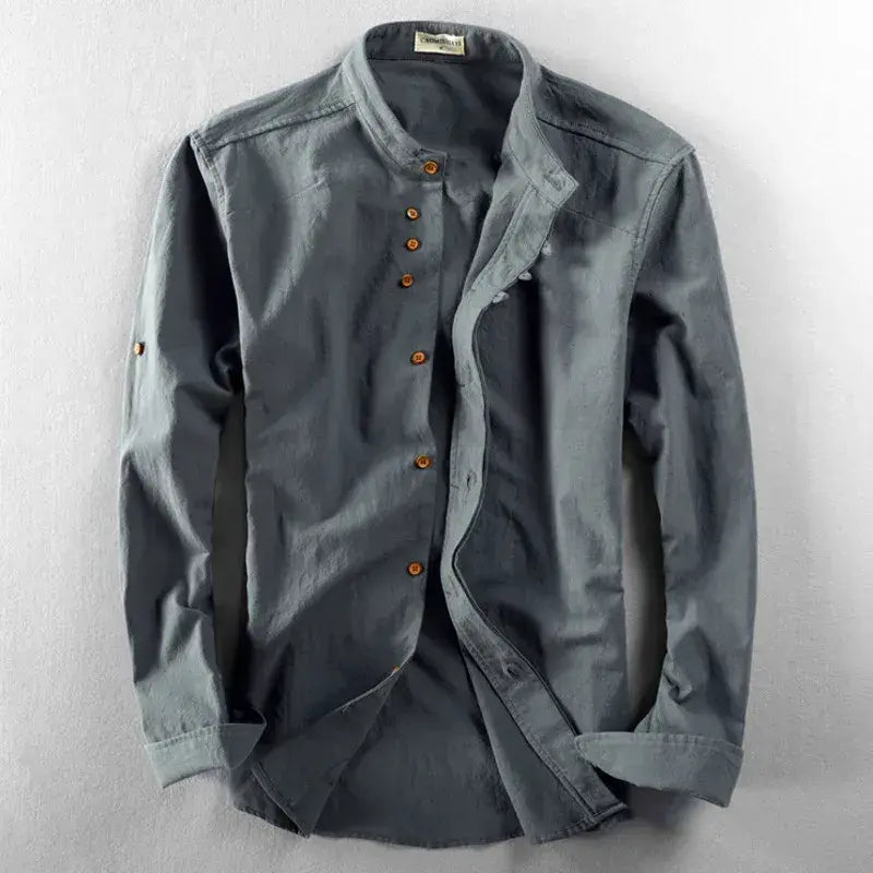 Kaito Japanese Linen Shirt